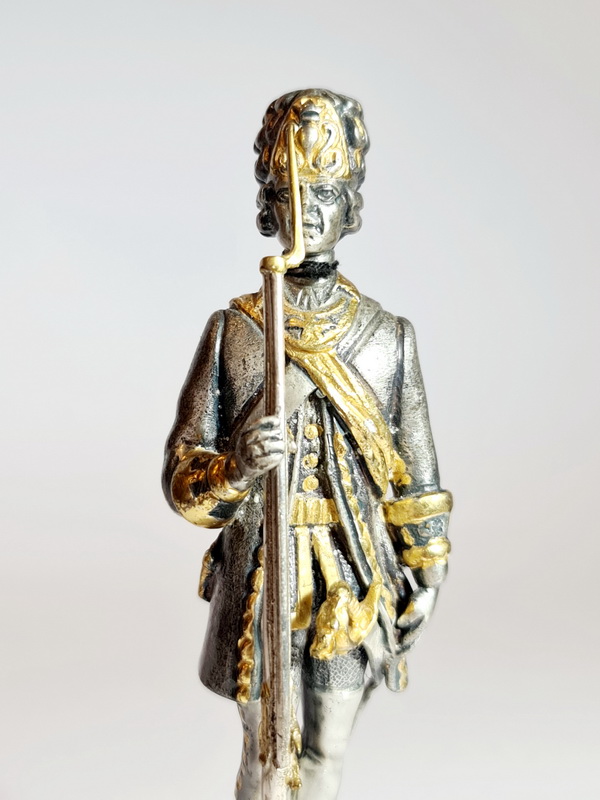 Brass Soldier Figurine 